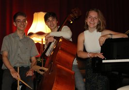 Das junge Pianotrio „Jazzico“ aus Oldenburg. Foto: Jazzico