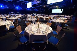 Geschmückter Saal. Foto: Thorsten Ritzmann Geschmückter Saal. Foto: Thorsten Ritzmann