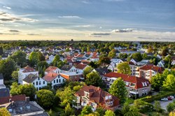 Ausblick vom Turm der Peter-Kirche in Oldenburg. Foto: Hans-Jürgen Zietz