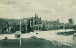 Postkarte mit dem Centralbahnhof. Quelle: Stadtmuseum