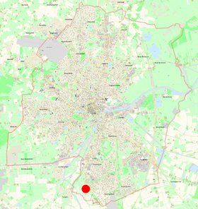 Lage der Förderschule Schule Sandkruger Straße. Klick führt zur Karte. Quelle: GIS4OL