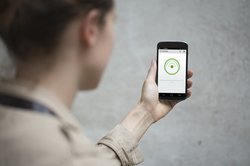 Die KATWARN-App zeigt: Es liegt keine Warnung vor. Foto: Matthias Heyde/Fraunhofer FOKUS Die KATWARN-App zeigt: Es liegt keine Warnung vor. Foto: Matthias Heyde/Fraunhofer FOKUS
