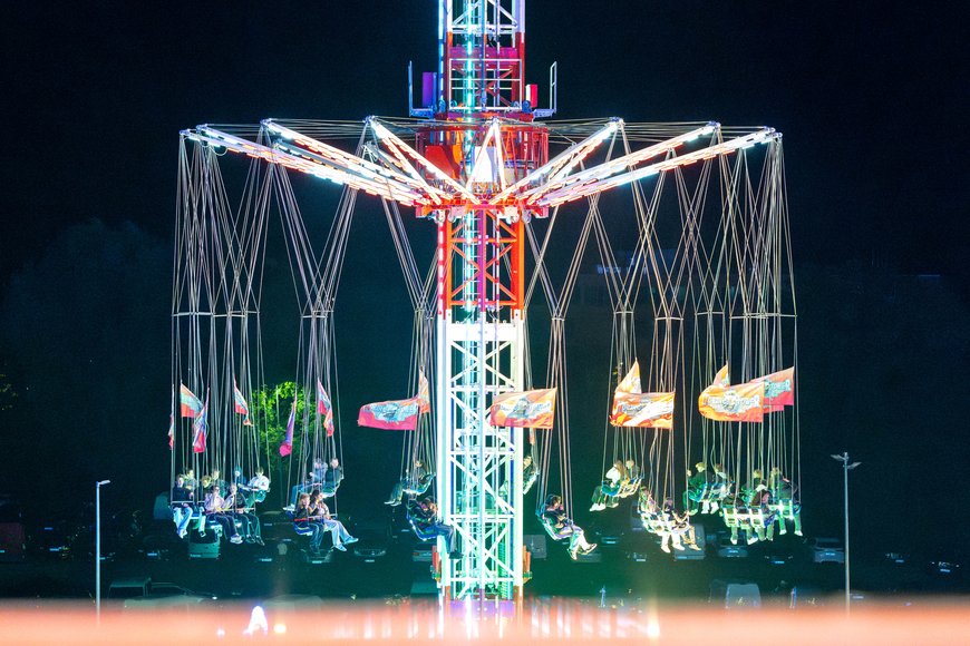 Sascha Stüber Der Nordic Tower auf dem Kramermarkt 2024. Foto: Sascha Stüber