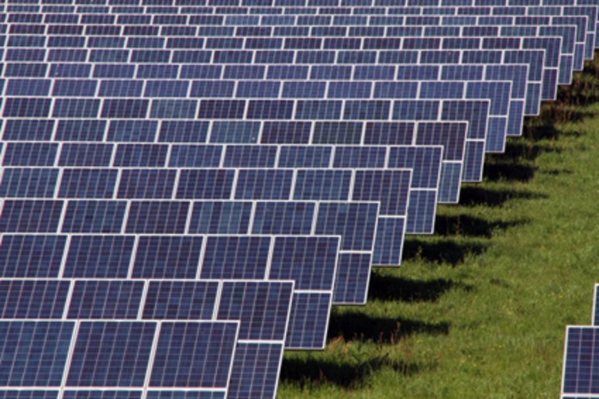 Solaranlage auf dem Fliegerhorst. Foto. Stadt Oldenburg