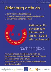 Plakat zum Aktionstag 2014. Quelle: Stadt Oldenburg