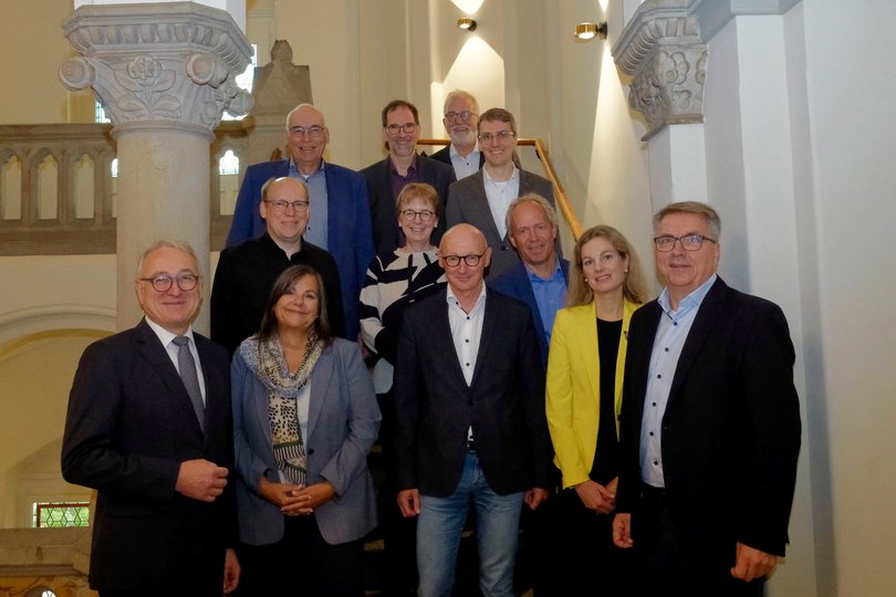 Die Teilnehmenden des Jahresgesprächs zwischen Jade Hochschule und Stadtverwaltung. Foto: Sascha Stüber Die Teilnehmenden des Jahresgesprächs zwischen Jade Hochschule und Stadtverwaltung. Foto: Sascha Stüber