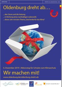 Plakat zum Aktionstag 2019. Quelle: Stadt Oldenburg