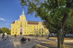 Das Oldenburger Schloss in der Abendsonne. Foto: Hans-Jürgen Zietz