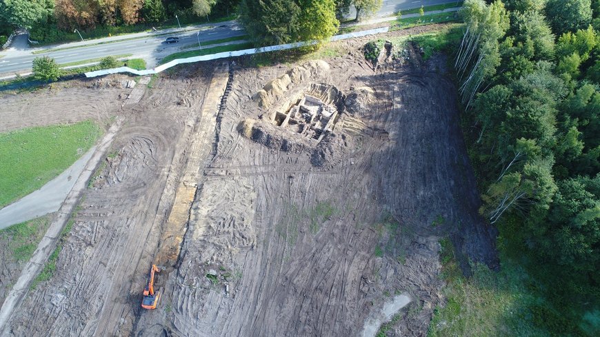 Stadt Oldenburg Fund von Kellerresten im Bereich Alexanderstraße. Foto: Stadt Oldenburg