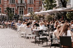 Rathausmarkt in Oldenburg. Foto: Mittwollen und Gradetchliev