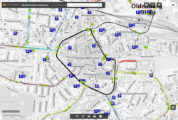 Verkehrsinformationen. Foto: Stadt Oldenburg