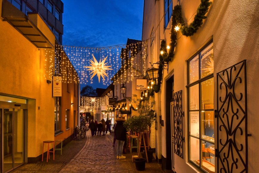 Hans-Jürgen Zietz Die Oldenburger Innenstadt in der Vorweihnachtszeit. Foto: Hans-Jürgen Zietz