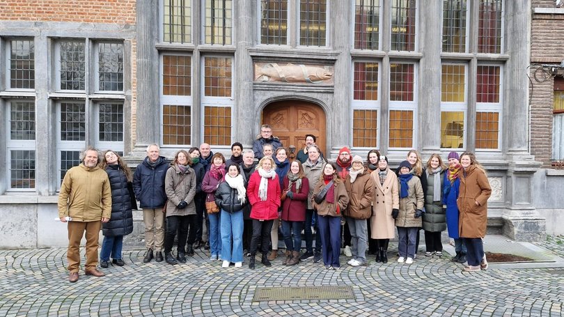 Inspirierender Austausch: Mitwirkende im EU-Projekt „Speak Up“ trafen sich in Mechelen. Mit dabei waren auch zwei Vertreterinnen der Stadt Oldenburg. Foto: Hannah-Arendt-Institut