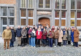 Inspirierender Austausch: Mitwirkende im EU-Projekt „Speak Up“ trafen sich in Mechelen. Mit dabei waren auch zwei Vertreterinnen der Stadt Oldenburg. Foto: Hannah-Arendt-Institut