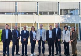 Fünfköpfige Delegation aus der Partnerstadt Xi’an zu Besuch in Oldenburg. Foto: Stadt Oldenburg