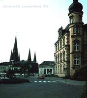 Schloss und St. Lamberti-Kirche. Foto: Peter Lerche