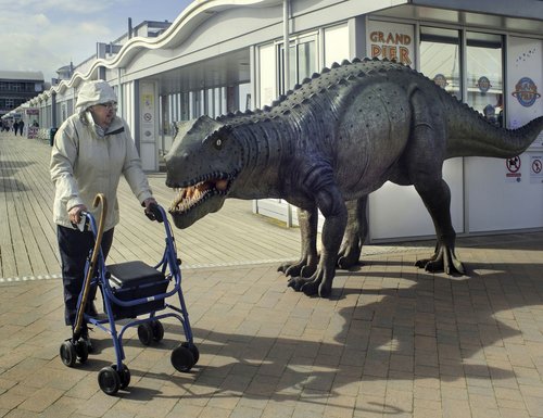 Jurassic Pier. © Barry Cawston