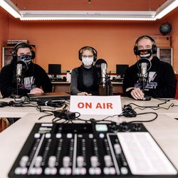 Christoph, Izabela und Markus sind im Podcast zum Thema „Tatendrang“ zu hören. Foto: Izabela Mittwollen 