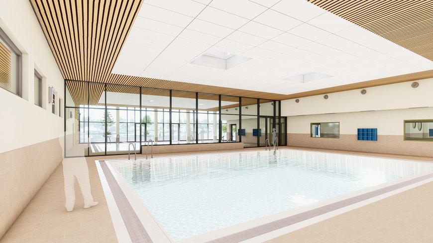 Geising + Böker
Das geplante Lehrschwimmbecken. Grafik: Geising + Böker