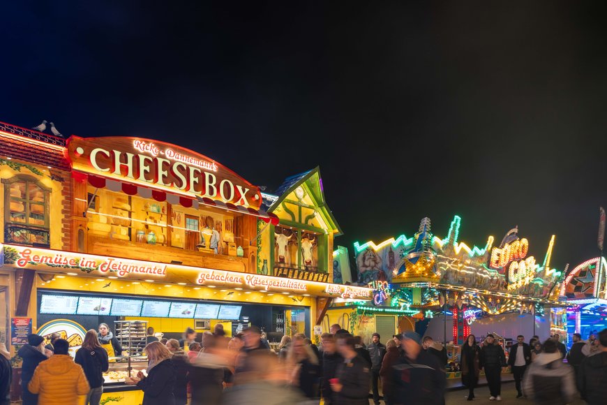 Sascha Stüber Cheesebox und Euro-Car auf dem Kramermarkt 2024. Foto: Sascha Stüber