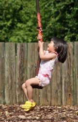 Girl on a swing. Picture: BirgitH/Pixelio
