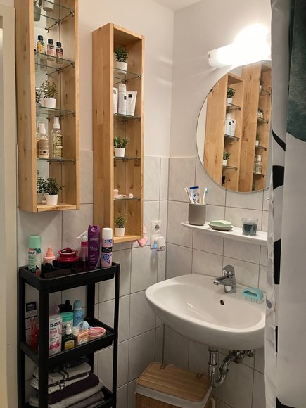 Badezimmer in der Wohnung. Foto: Stadt Oldenburg