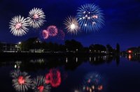 Abschlussfeuerwerk des Kramermarkts. Foto: Hans-Jürgen Zietz