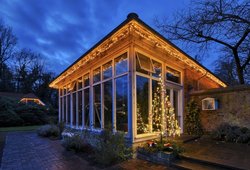 Weihnachtsstimmung im Oldenburger Schlossgarten. Foto: Hans-Jürgen Zietz