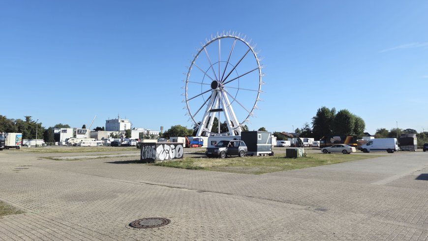 Der Aufbau am 16. September 2024. Foto: Stadt Oldenburg