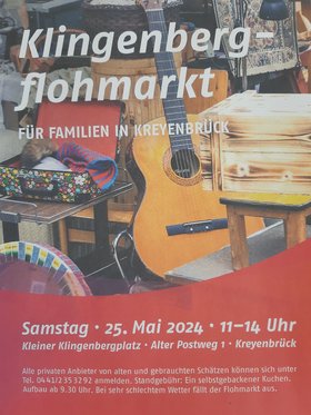 Flyer für Flohmarkt 2024