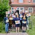 Vorschau: Gruppenfoto von den Projektleitungen mit Daniela Behrens. Foto: Benjamin Klingebiell