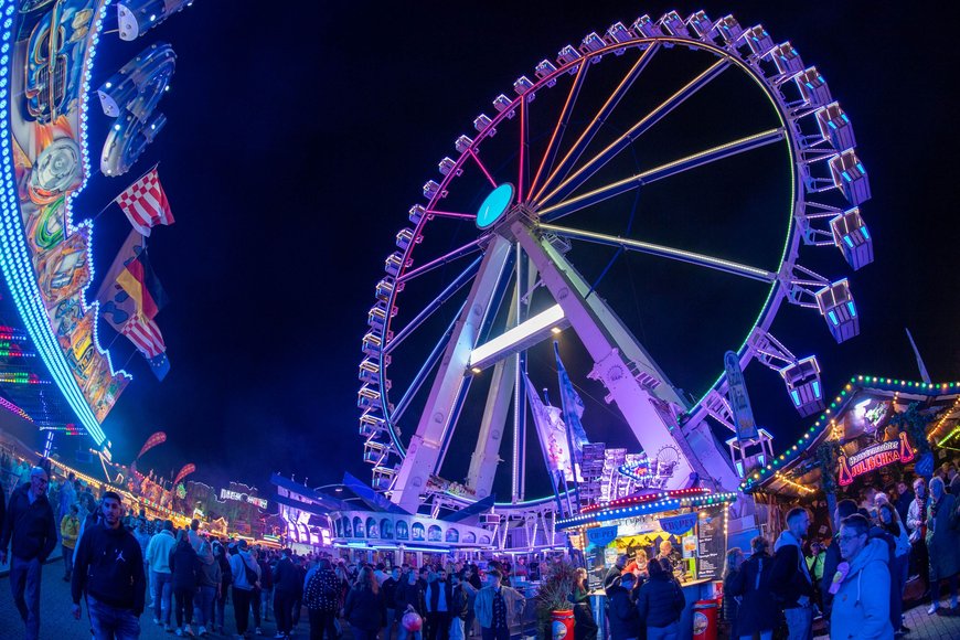 Das Riesenrad auf dem Kramermarkt 2023. Foto: Sascha Stüber