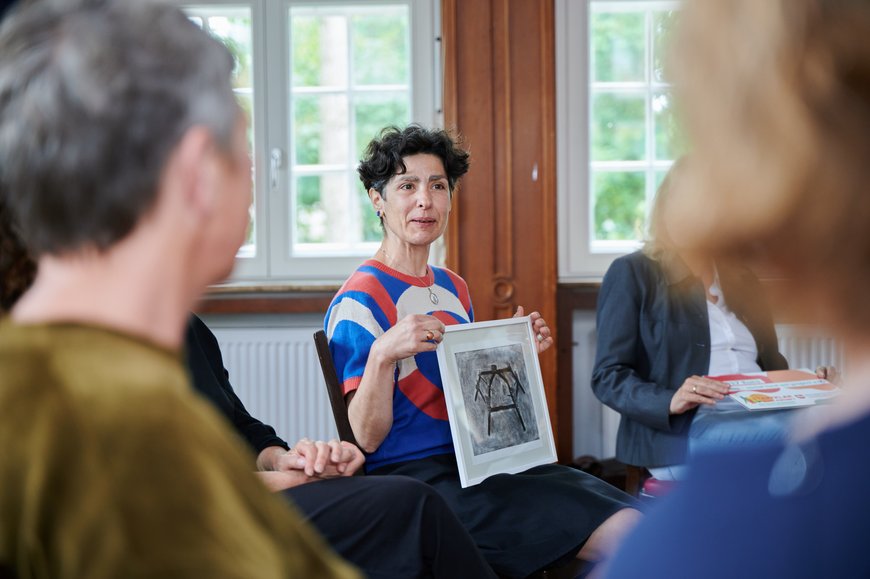 Ergebnis aus anderen Projekten werden gezeigt. Foto: Benjamin Klingebiell