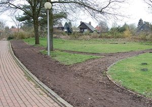 Finn-Bahn bei der Uni Wechloy. Foto: Stadt Oldenburg Finn-Bahn bei der Uni Wechloy. Foto: Stadt Oldenburg