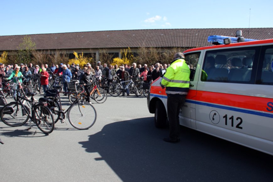 Erläuterungen durch Herrn Müller. Foto: Stadt Oldenburg