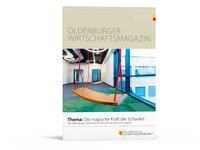 Das Titelfoto des Oldenburger Wirtschaftsmagazins 1.21 zeigt eine Schaukel als Symbol für das neue Verständnis von Arbeit. Foto: Martin Remmers