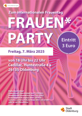 Plakat Frauenparty