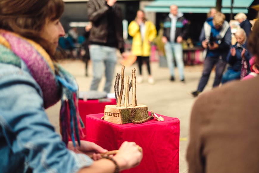 Stifte aus Holz. Foto: Richard Kachel