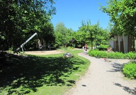 Außengelände Kita Klingenbergstraße. Foto: Stadt Oldenburg