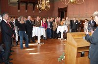 Receptie bij de gemeenschappelijke raadsvergadering. Foto: Stadt Oldenburg