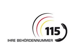 Logo der Behördenrufnummer 115. Quelle: www.d115.de