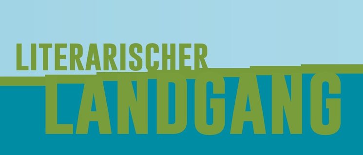 Schriftzug Literarischer Landgang. Foto: Gine Seitz