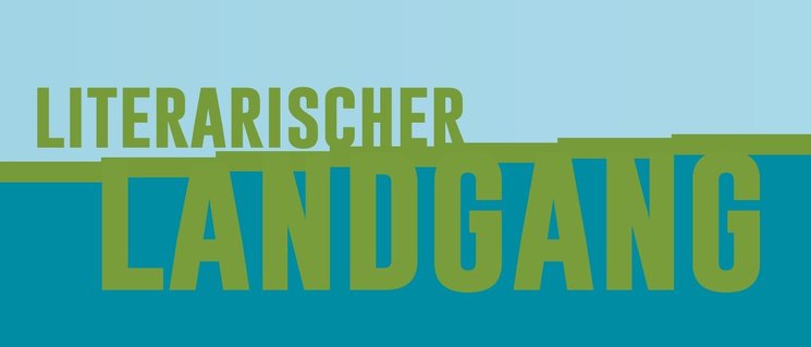 Schriftzug Literarischer Landgang. Foto: Gine Seitz