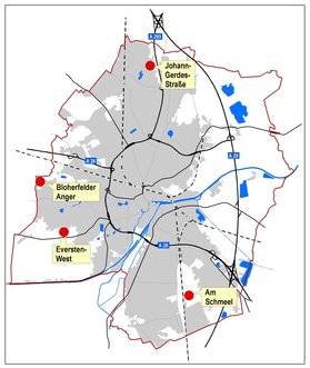 Building development areas. Picture: City of Oldenburg