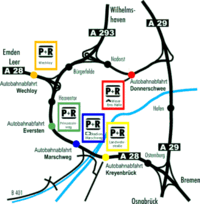 Map. Picture: City of Oldenburg