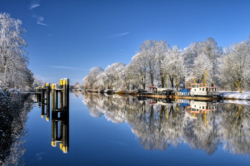 Hans-Jürgen Zietz Oldenburger Winterlandschaft. Foto: Hans-Jürgen Zietz