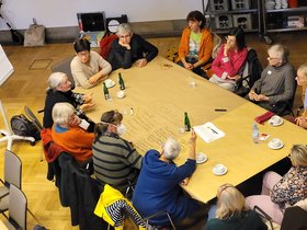 Thementisch 2 beim Frauen-World-Café. Foto: Stadt Oldenburg