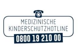 Logo und Rufnummer 0800 1921000 der Kinderschutzhotline. Grafik: Kinderschutzhotline