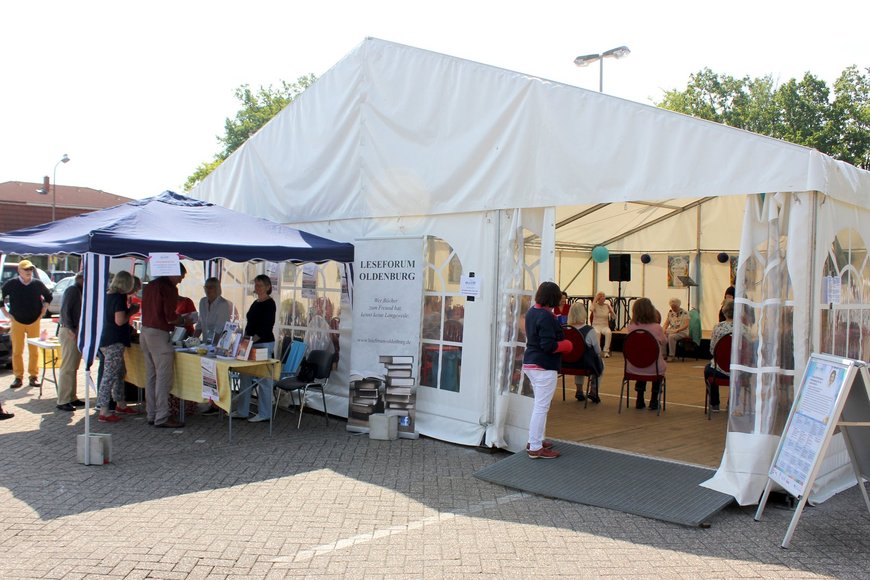 Das Festzelt des Kulturfestivals. Foto: Stadt Oldenburg