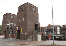 Türme der Cäcilienbrücke. Foto: Stadt Oldenburg